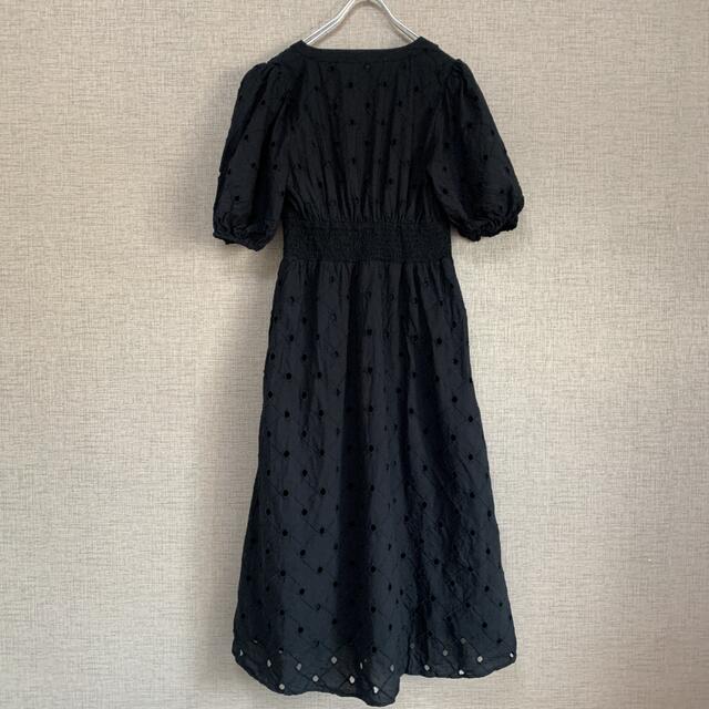 90s 00s ビンテージ　アメリカ　黒ワンピース　モード　　ドレス