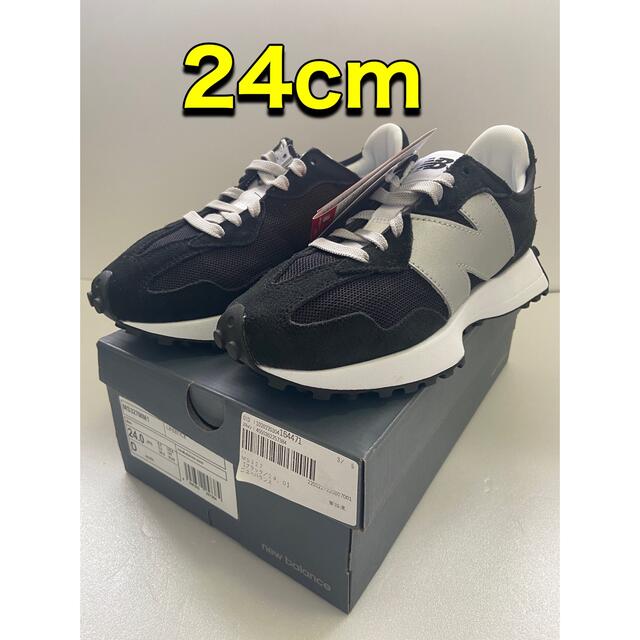 New Balance(ニューバランス)のニューバランス★スニーカーMS327 MM1 ブラック 24㎝ 新品 レディースの靴/シューズ(スニーカー)の商品写真