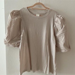 エイチアンドエム(H&M)のH&M パフスリーブTシャツ(Tシャツ(半袖/袖なし))