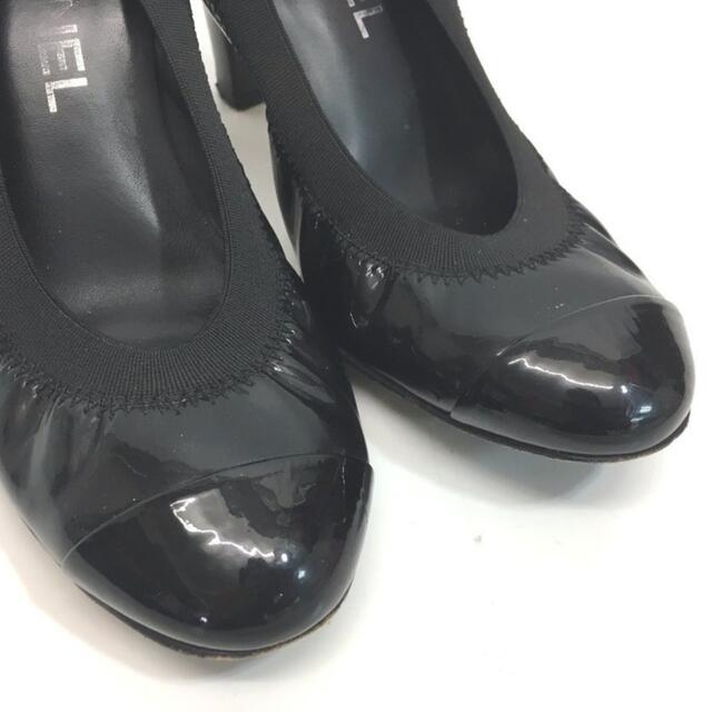 CHANEL シャネル チャンキー ヒール バレエ パンプス | wic-capital.net