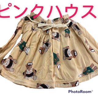 ピンクハウス(PINK HOUSE)のピンクハウス   子供服　100〜㎝　スカート　くま(スカート)