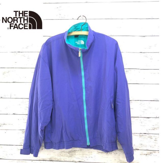 THE NORTH FACE(ザノースフェイス)の貴重 レア ◆90s ザノースフェイス ナイロンジャケット ブルゾン 希少カラー レディースのジャケット/アウター(ブルゾン)の商品写真