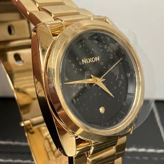 ニクソン(NIXON)の正規品！NIXON QUEENPINレディース腕時計　電池交換済◎(腕時計)