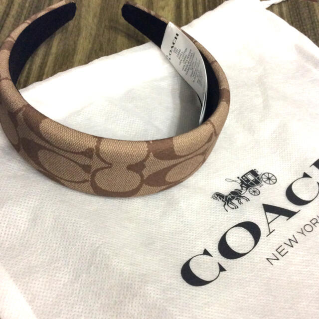 コーチ ヘッドバンド コーチ シグネチャー カチューシャ COACH ヘア