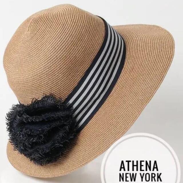 ｴｽﾄﾈｰｼｮﾝ  Athena New York 麦わら帽子