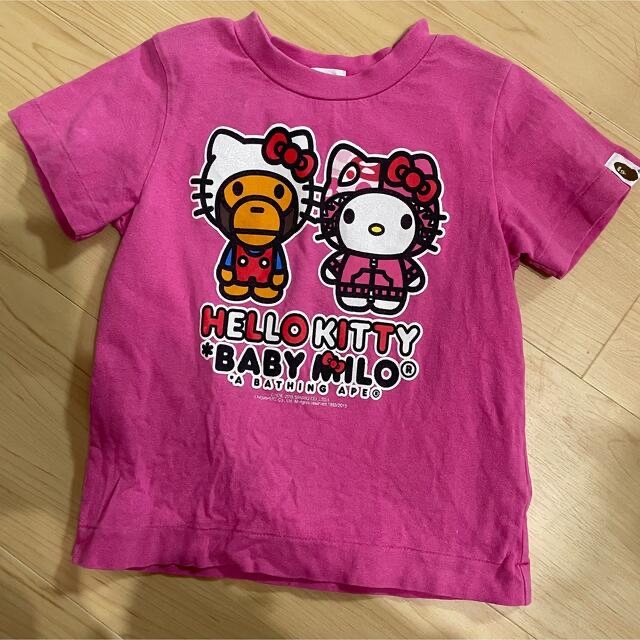 BAPE KIDS ハローキティ コラボ ９０cm Tシャツ