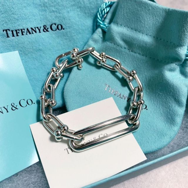 ティファニー Tiffany ハードウェア リンク ブレスレット 正規品