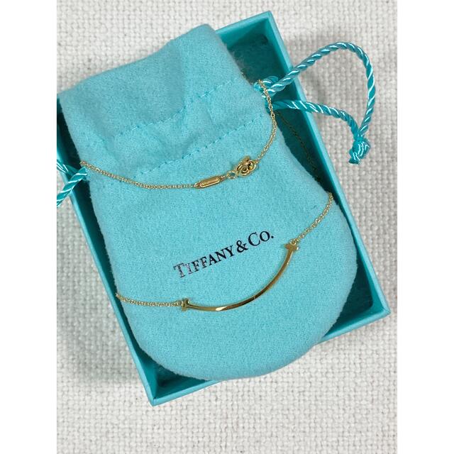 Tiffany ティファニーT スマイルペンダント スモール ネックレス