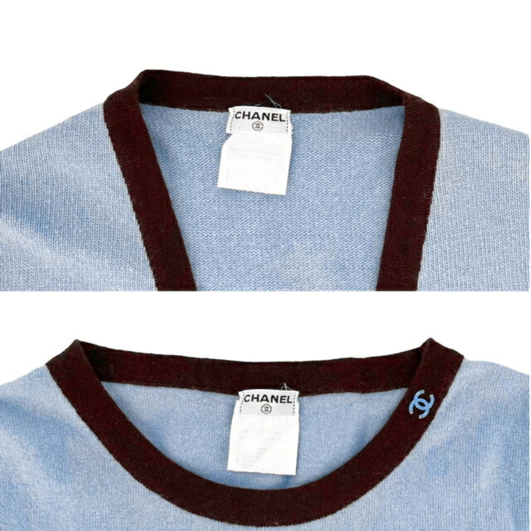 CHANEL シャネル カーディガン アンサンブルニットカーディガン ココ