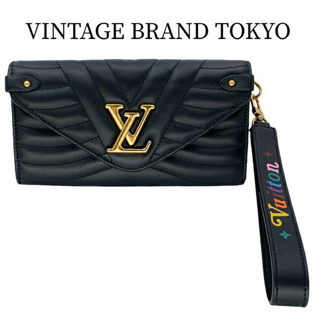 LOUIS VUITTON ルイヴィトン 長財布 ニューウェーブ ロングウォレット ...