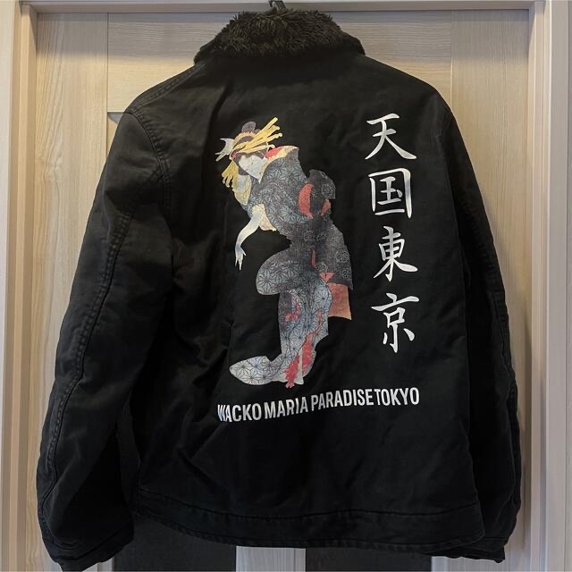 WACKO MARIA ワコマリア 天国東京 N-1デッキジャケット見返り美人