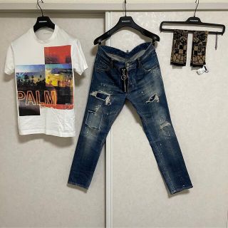 ディースクエアード(DSQUARED2)の超お買い得！【 DSQUARED2 】らくらくセットアップ♪アクセサリー付き(デニム/ジーンズ)