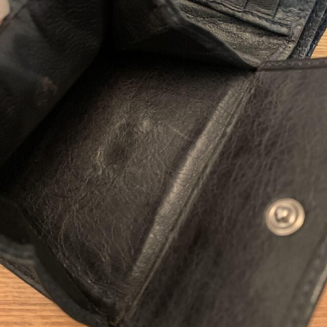 Balenciaga(バレンシアガ)の二つ折り財布　黒 メンズのファッション小物(折り財布)の商品写真