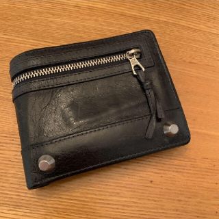 バレンシアガ(Balenciaga)の二つ折り財布　黒(折り財布)