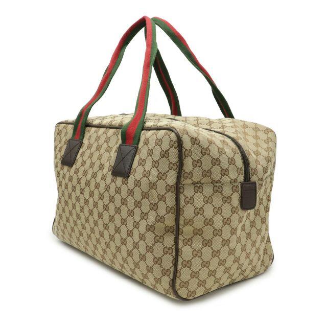 Gucci - グッチ GGキャンバス シェリーライン ボストンバッグ （22200494）の通販 by Bluminラクマ店｜グッチならラクマ