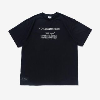 ダブルタップス(W)taps)のL 03 黒 WTAPS 40PCT UPARMORED SS COTTON(Tシャツ/カットソー(半袖/袖なし))