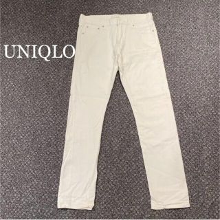 ユニクロ(UNIQLO)のUNIQLO パンツ　白パンツ(デニム/ジーンズ)