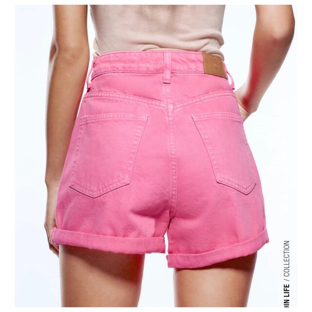ZARA - ZARA ピンク ショートパンツ パンツの通販 by - ̗̀ ZARA - ZARA ピンク ショートパンツ パンツの通販 by - ̗̀