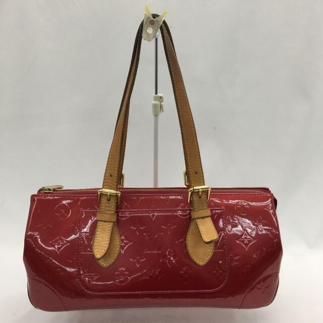 ▼▼LOUIS VUITTON ルイ・ヴィトン レディースハンドバッグ ヴェルニ ローズウッドアベニュー M93507 レッド