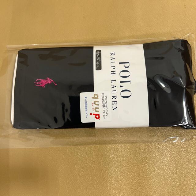 POLO RALPH LAUREN(ポロラルフローレン)の新品　レディース  ポロラルフローレン　10分丈濃紺レギンス　日本製　M〜L寸 レディースのレッグウェア(レギンス/スパッツ)の商品写真