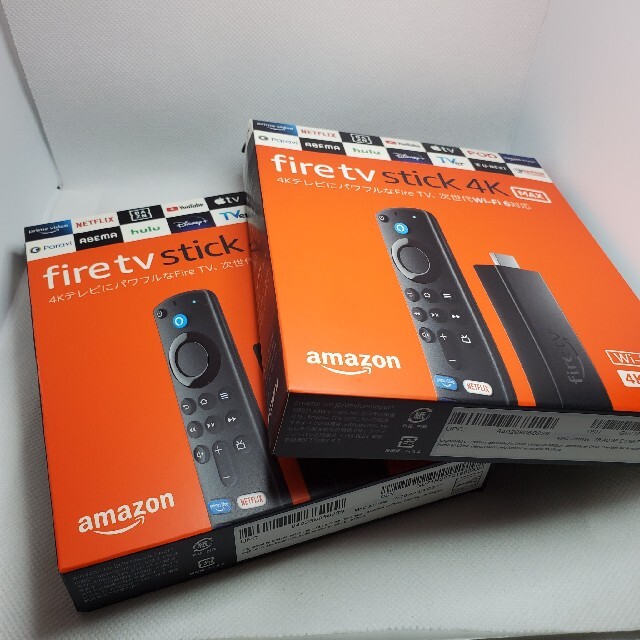 新品未開封】Amazon Fire TV Stick 4K Max 二個 新品未開封】Amazon Fire TV Stick 4K Max 二個