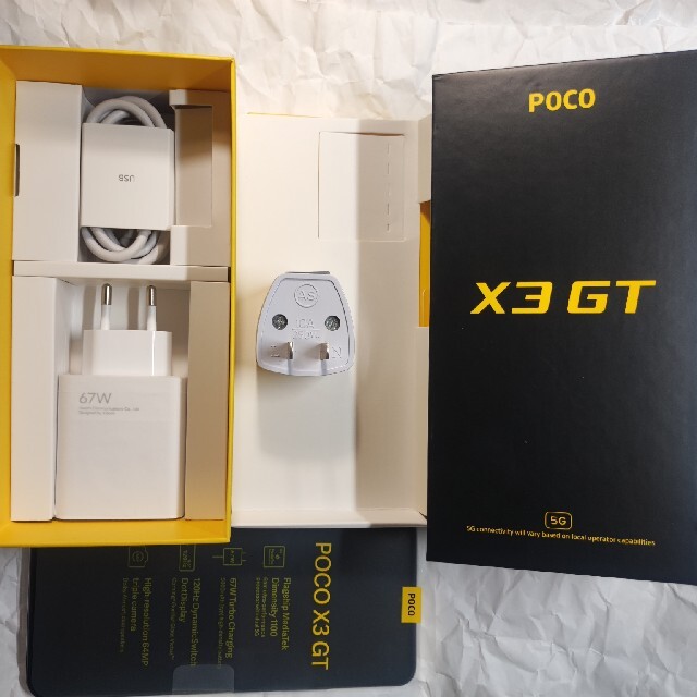 Xiaomi POCO X3GT RAM8GB ROM256GB ホワイト 2