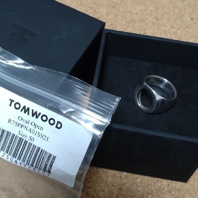 リング(指輪)TOM WOOD・トムウッド オーバルオープンリング・サイズ 9.5号〜10号