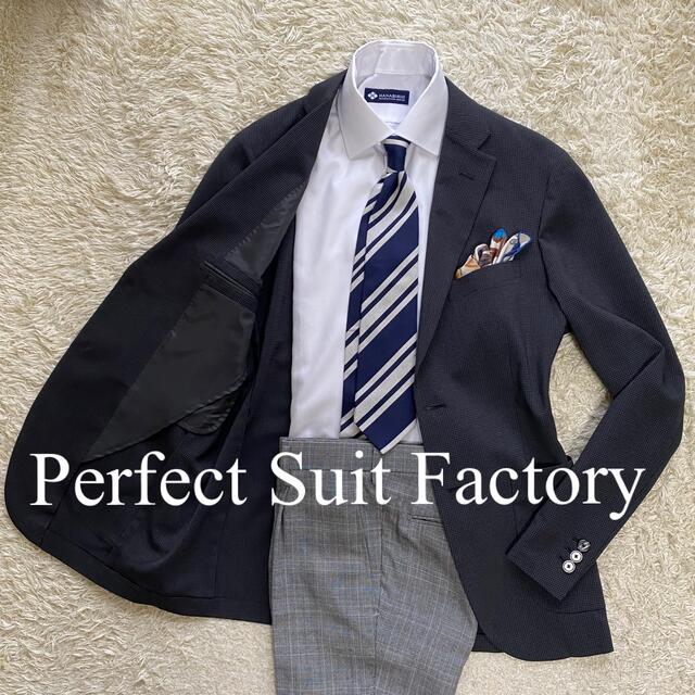 THE SUIT COMPANY(スーツカンパニー)のP.S.F.A  Perfect suit factory L ウオッシャブル　 メンズのジャケット/アウター(テーラードジャケット)の商品写真