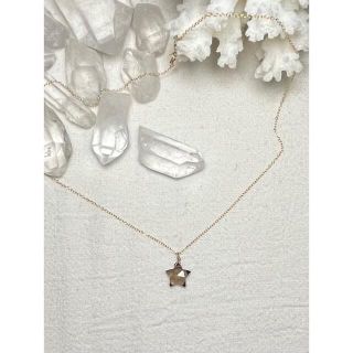 Necklace  スターカット　スモーキークォーツ　ネックレス(ネックレス)