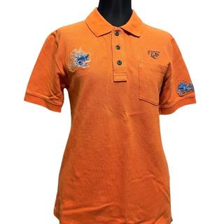 ラルフローレン(Ralph Lauren)のラルフローレン　ポロシャツ　横須賀ジャパン　龍＆錨デザイン　オレンジ　150　M(Tシャツ/カットソー)