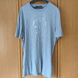 ルイヴィトン(LOUIS VUITTON)のルイヴィトン 半袖Tシャツ　灰色　グレー　Lサイズ　LOUIS VUITTON(Tシャツ/カットソー(半袖/袖なし))