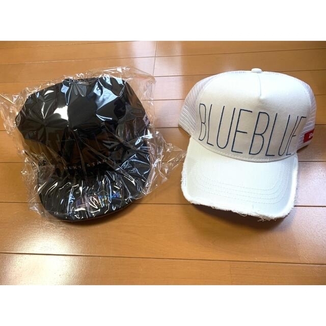 最大15%OFFクーポン BlueBlue フラットキャップ econet.bi