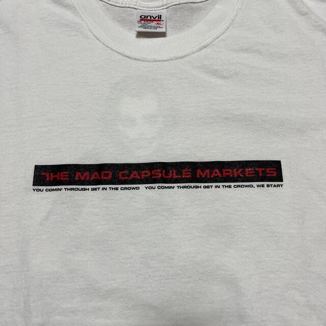 Anvil(アンビル)のTHE MAD CAPSULE MARKETS Tシャツ エンタメ/ホビーのタレントグッズ(ミュージシャン)の商品写真