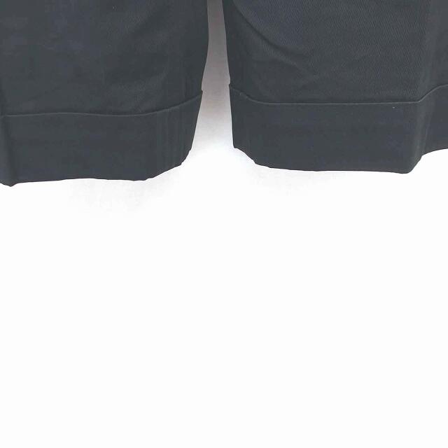 UNTITLED(アンタイトル)のアンタイトル ハーフ パンツ センタープレス ジップフライ 2 黒 ブラック レディースのパンツ(ショートパンツ)の商品写真