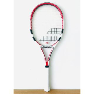 バボラ(Babolat)の【希少】バボラ『ピュアストームツアーGT』テニスラケット／レッド／G2／美品(ラケット)