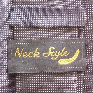 新品同様 美品 Neck Style シルク ネクタイ無地柄(ネクタイ)