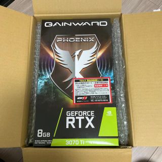 新品未開封 GEFORCE RTX3070TI gainward phoenix(PCパーツ)