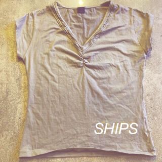 シップス(SHIPS)のships トップス(カットソー(半袖/袖なし))