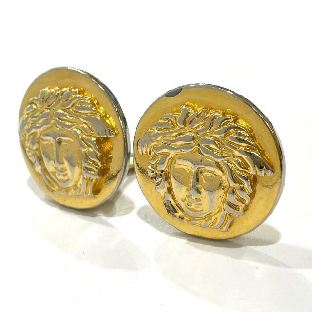 ヴェルサーチ VERSACE ラウンド メデューサ クリップ式 イヤリング