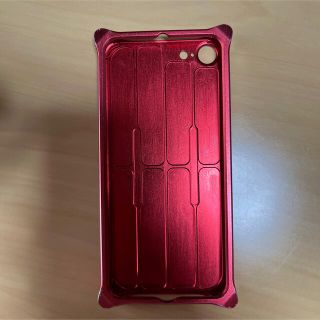 ギルドデザイン ソリッドバンパー レッド iPhone 7(iPhoneケース)