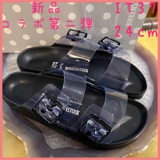 マノロブラニク(MANOLO BLAHNIK)の【新品コラボ第二弾】37 マノロブラニク×ビリケン　夏にピッタリのサンダル(サンダル)