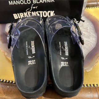 MANOLO BLAHNIK - 【新品コラボ第二弾】38 マノロブラニク×ビリケン 夏