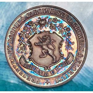 超激レア】1912 イギリス ロンドン シティ&ギルド 受賞 大型 銀メダル
