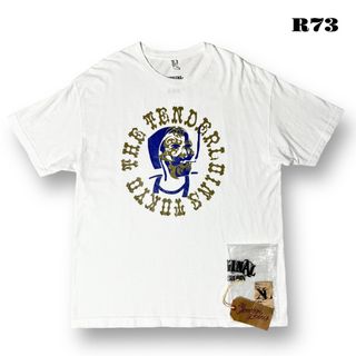 テンダーロイン(TENDERLOIN)の人気品！ TENDERLOIN 半袖Tシャツ TEEジグザグ ホワイト 白 XL(Tシャツ/カットソー(半袖/袖なし))