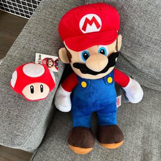 マリオ　スーパーマリオ　ぬいぐるみ　タグ付き　非売品　任天堂　ニンテンドー(ぬいぐるみ)