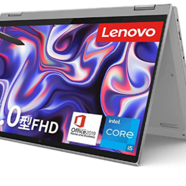 オリジナル Lenovo ノートパソコン IdeaPad Flex 550i グレー ノートPC
