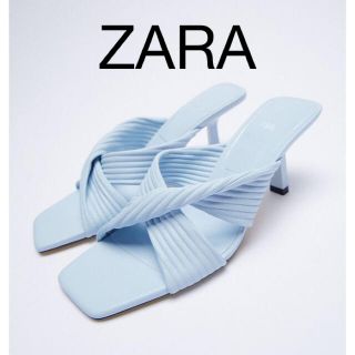 ザラ(ZARA)の値下げ‼️ZARAサンダル　23.5ラスト‼️(サンダル)