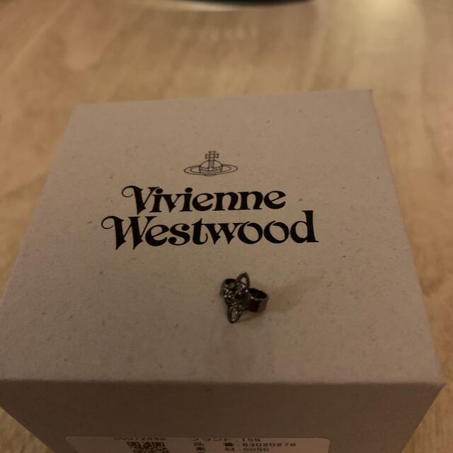 Vivienne Westwood(ヴィヴィアンウエストウッド)のvivienne westwmmd ヴィヴィアンピアス　オーブキャッチ　ガンメタ メンズのアクセサリー(ピアス(片耳用))の商品写真