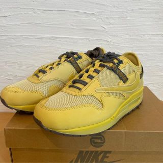 ナイキ(NIKE)のトラヴィス・スコット × ナイキ エアマックス1  カクタス ゴールド(スニーカー)