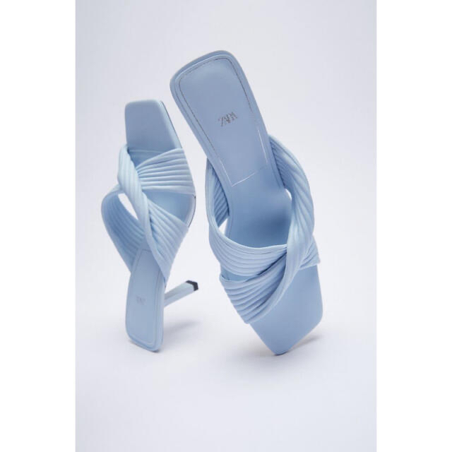 ZARA(ザラ)のラスト‼️値下げ‼️ZARAサンダル　24.5   レディースの靴/シューズ(サンダル)の商品写真